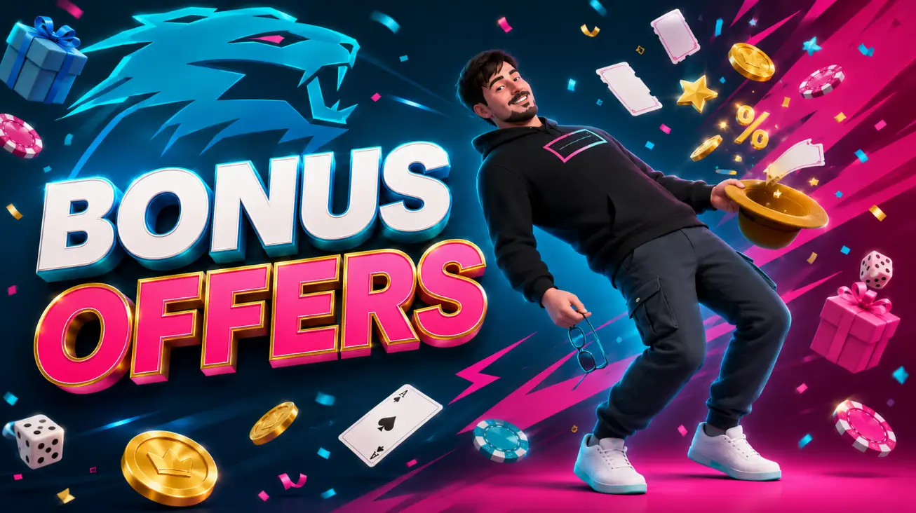 Welcome offers free spins and the Mr Beast Casino bonus